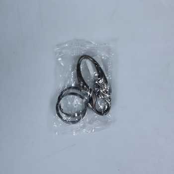 Gambar produk SINNYA Gantungan Kunci Karabiner Keychain Quickdraw Double Ring - SN-29