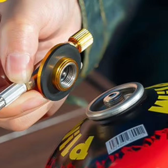 Gambar produk KOVAB Kompor Gas Portable Lipat Outdoor Ultralight Camping Stove - K-202