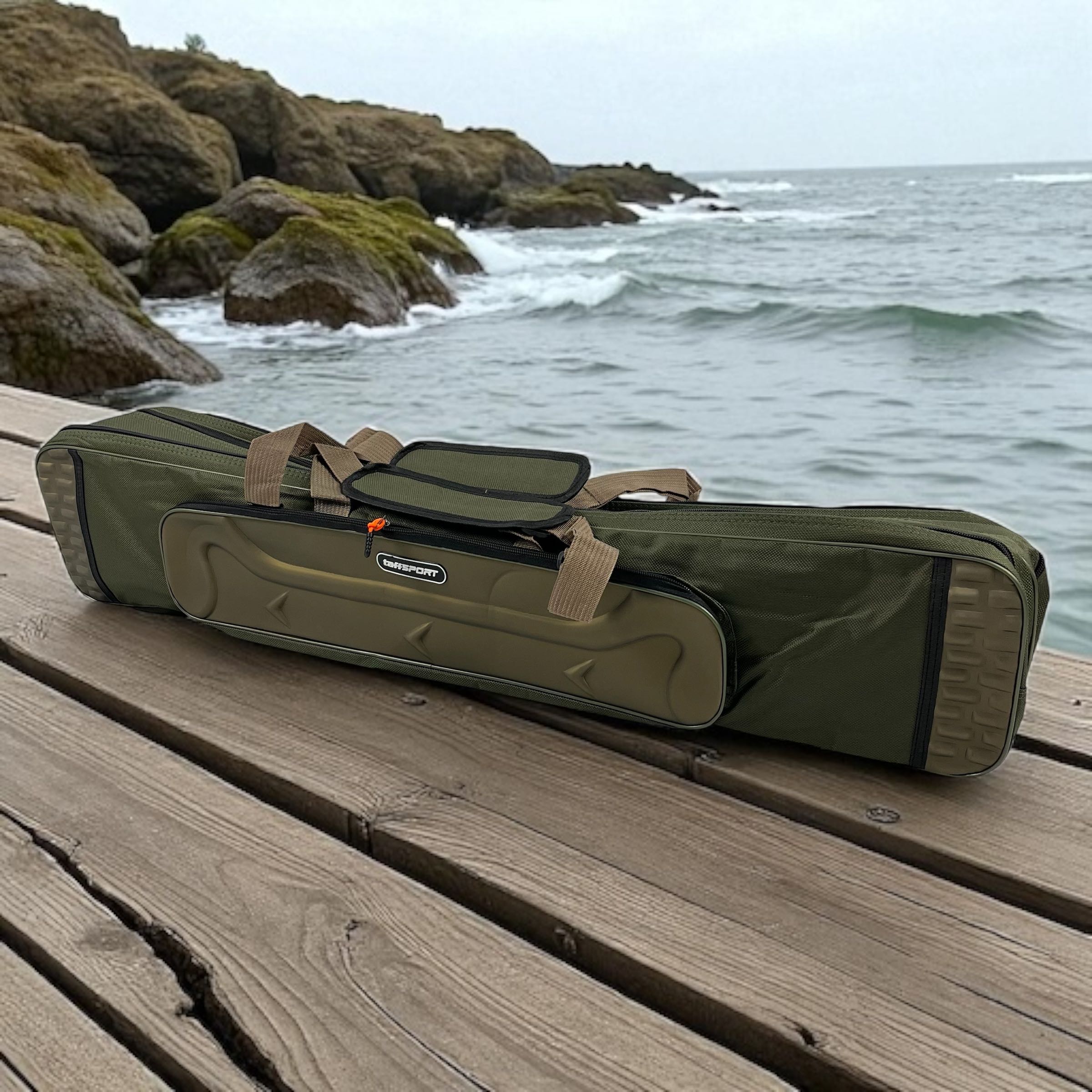 Gambar produk TaffSPORT Tas Pancing Multifunction Fishing Bag 1680D Oxford 3 Layer 1M - D300