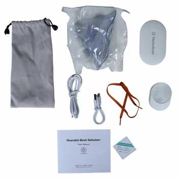 Gambar produk YKR Alat Terapi Pernapasan Mesh Nebulizer Portable Inhaler - YK-N5BA