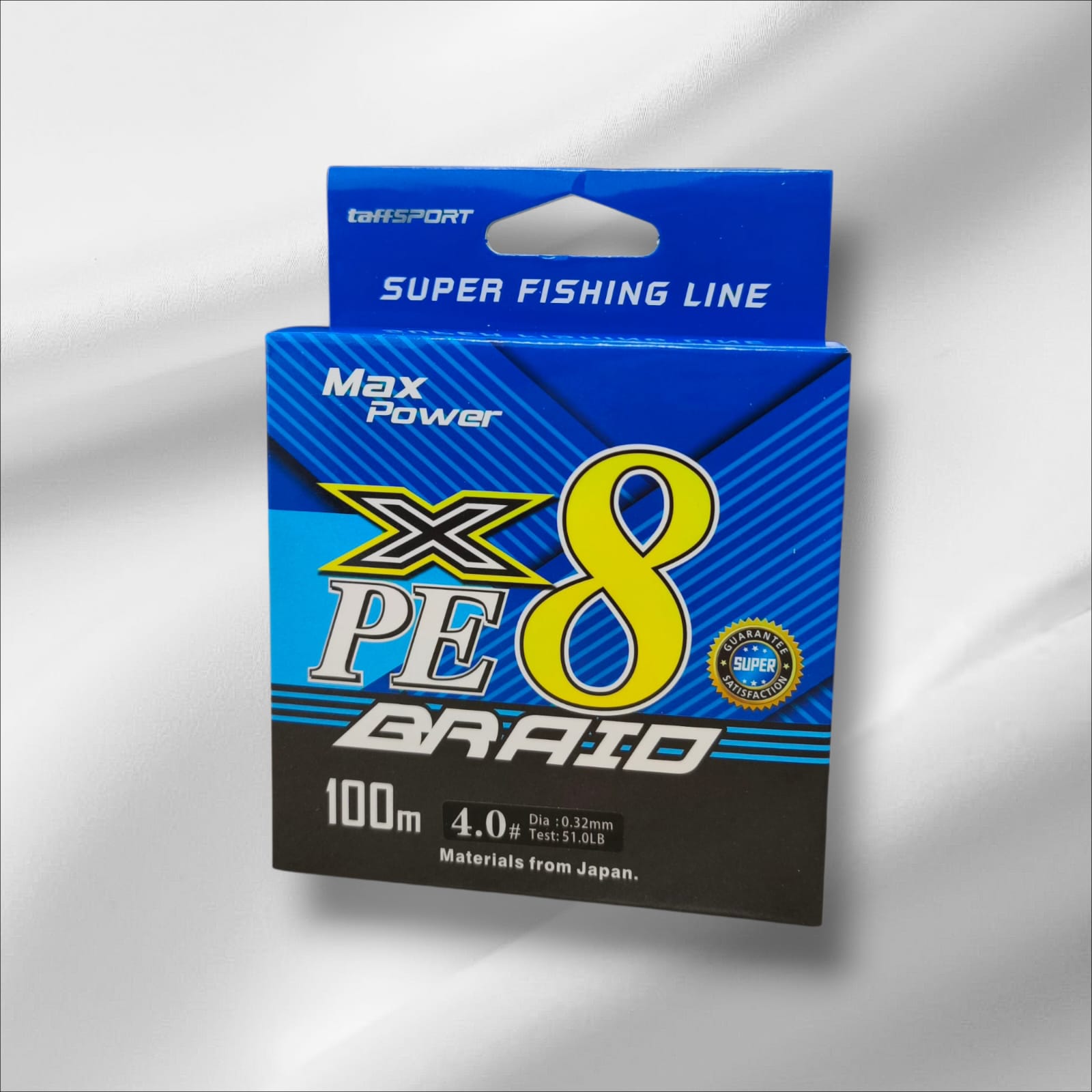Gambar produk TaffSPORT Senar Pancing PE 8 Braided Strand Fishing Line 100M 4.0 - X8