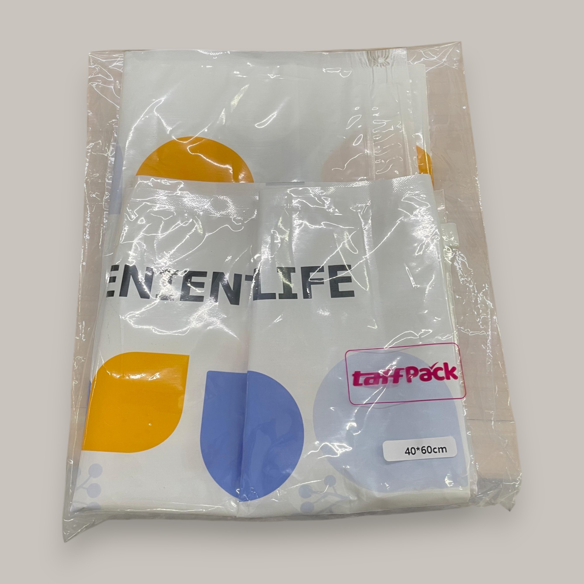 Gambar produk TaffPACK Kantong Plastik Vakum Pakaian Multifungsi Vacuum Bag 1 PCS 40x60cm - TR100