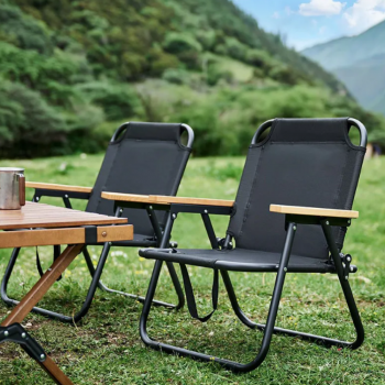 Patio Kursi Lipat Outdoor Camping Portable Oxford 600D Folding Chair - PT144