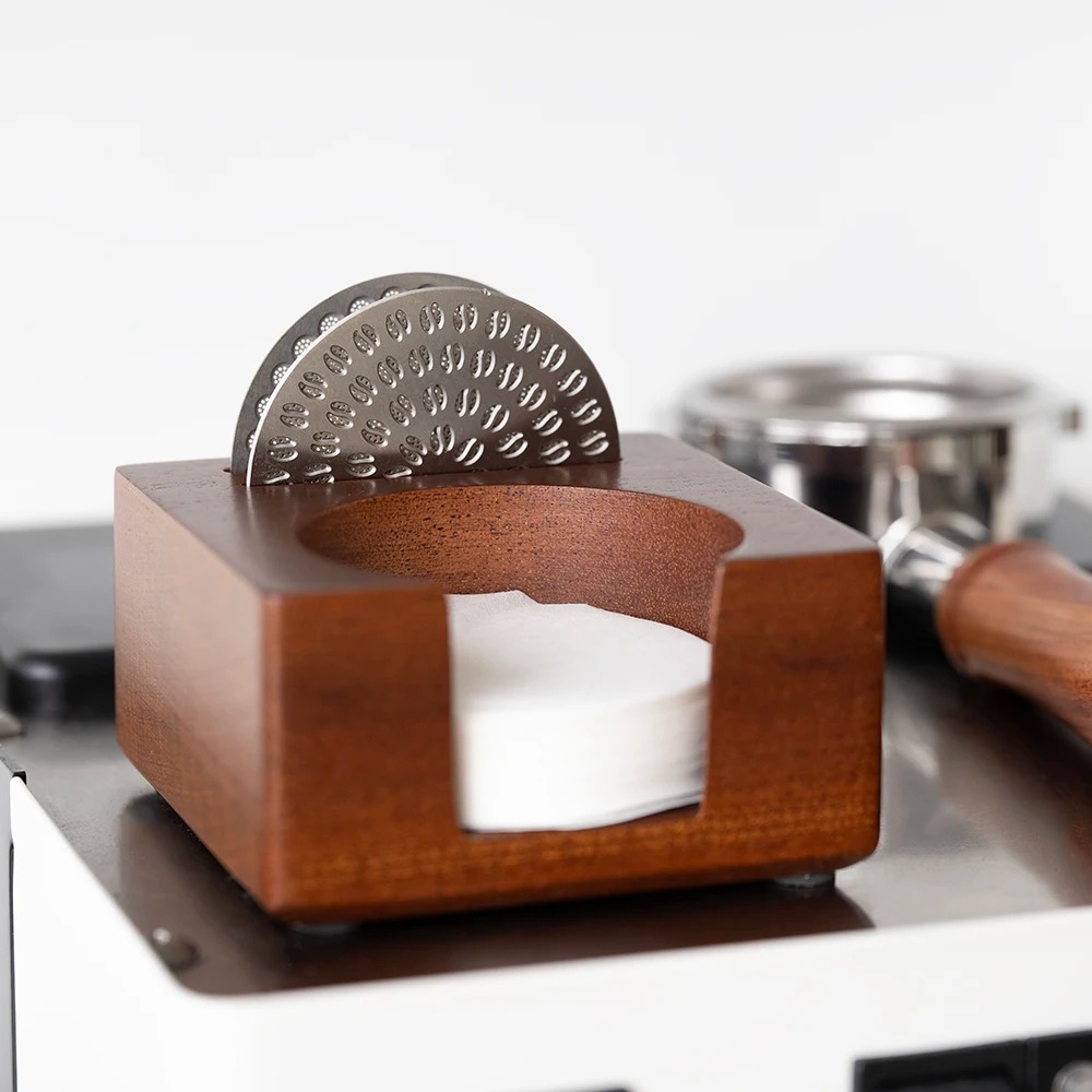 Gambar produk ASPY Tempat Penyimpanan 2in1 Paper Filter Puck Screen Espresso Storage - A-52