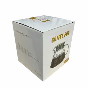 Gambar produk Leeseph Teko Kopi Coffee Server V60 Drip Pour Over Borosilicate Glass 600ml - XGS-36/60/80