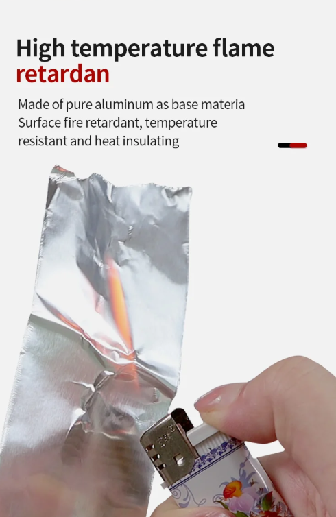 Gambar produk FMA High Temperature Resistant Aluminum Foil Tape Waterproof 5M - FM-TP