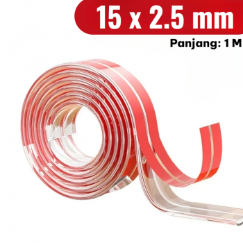 SFT Lakban Pelindung Benturan PVC Anti Collision Edge Safety Strip 1M - SF-2