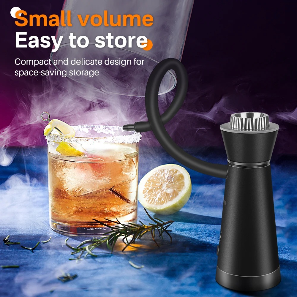 Gambar produk BORUiT Pembuat Asap Smoking Gun Cuisine Cold Smoke Generator 3 Speed - SK301B