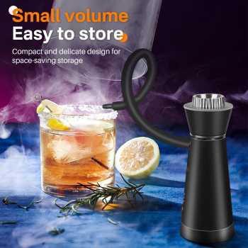 Gambar produk BORUiT Pembuat Asap Smoking Gun Cuisine Cold Smoke Generator 3 Speed - SK301B