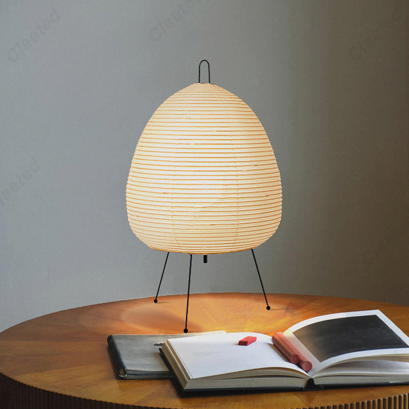 Gambar produk PAKFAN Lampu Meja Hias Desk Lamp Paper Dimmable 3in1 Color E27 - TL04