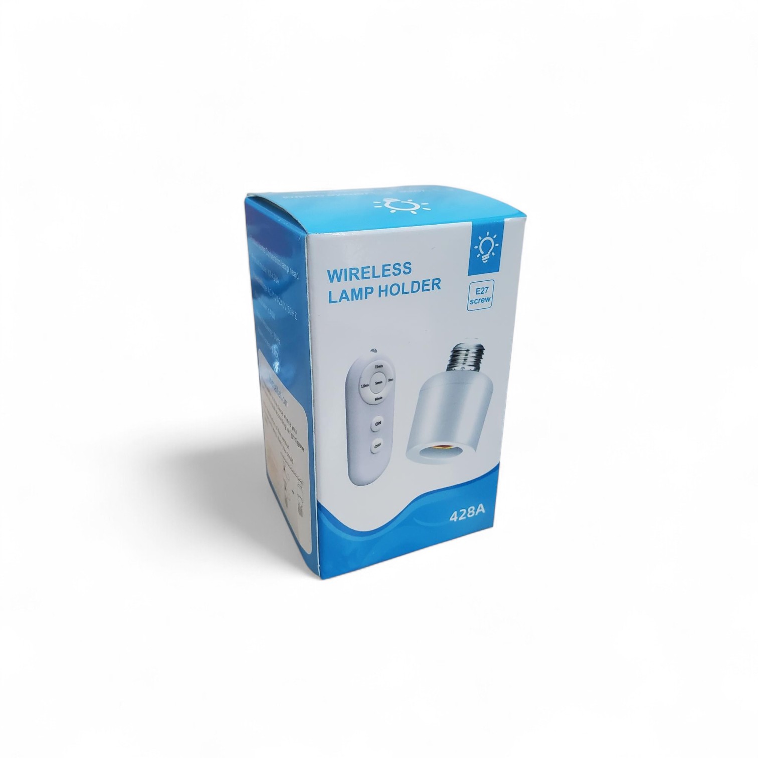 Gambar produk TaffLED Fitting Lampu Bohlam 40W E27 with Remote - YX-428A