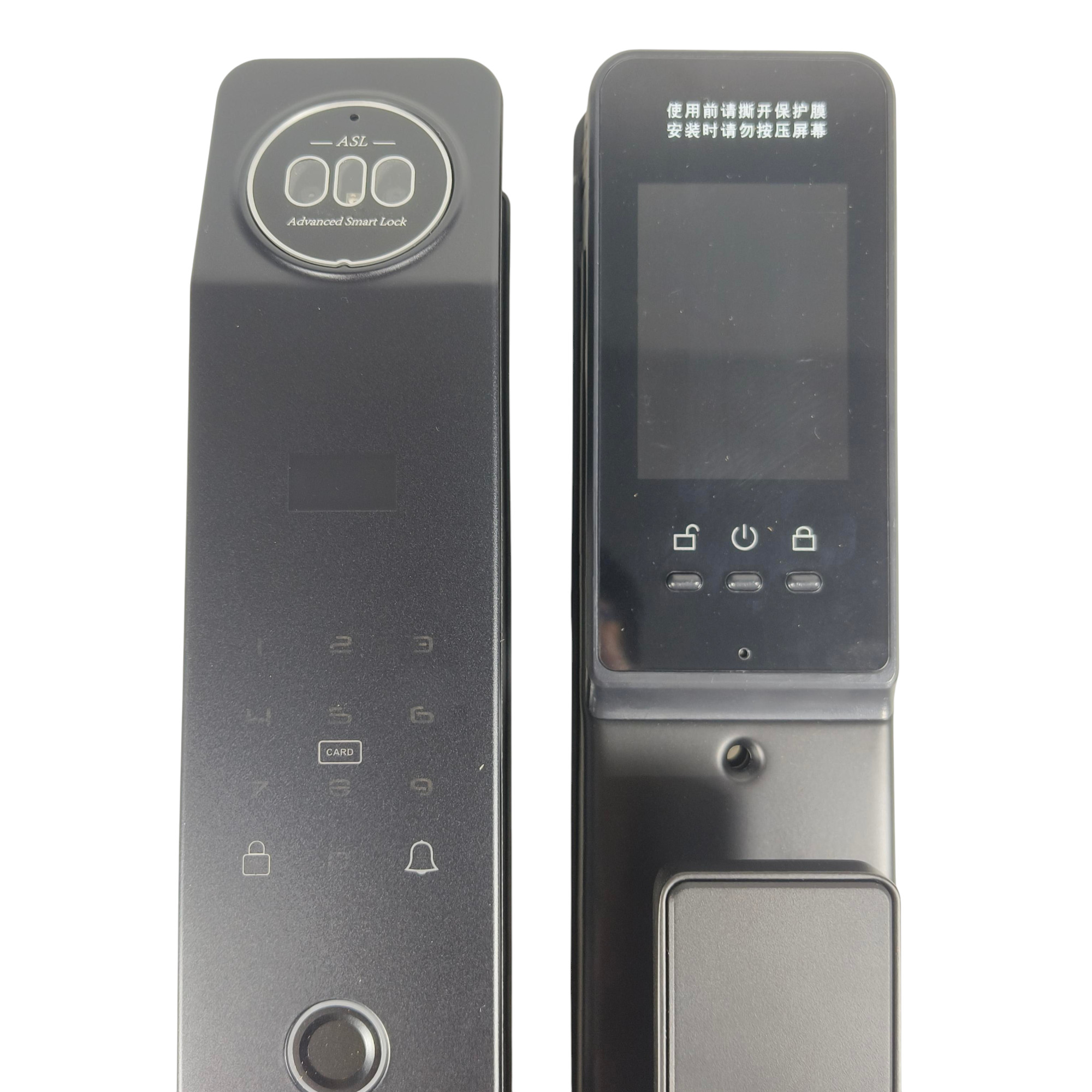 Gambar produk TaffHOME Smart Door Lock Fingerprint Face Recognition Password iCSee - B35J