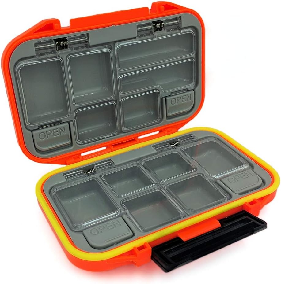 Gambar produk TORSD Kotak Kail Pancing Fishing Hook Storage Box 12 Grid Waterproof - T73