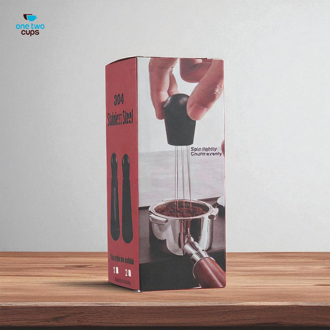 Gambar produk One Two Cups Jarum Kopi Espresso 12 Pin Needle Distribution Tool - OL804