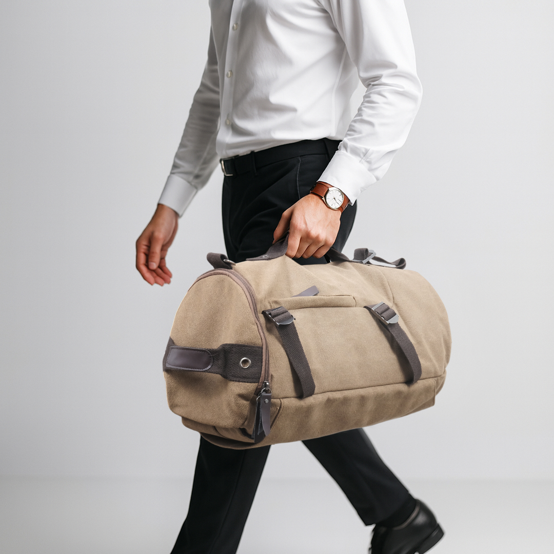 Gambar produk Free Knight Tas Ransel Selempang Barrel Travel Mountaineering Canvas - M0005