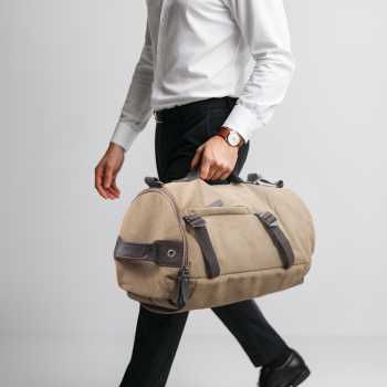 Gambar produk Free Knight Tas Ransel Selempang Barrel Travel Mountaineering Canvas - M0005