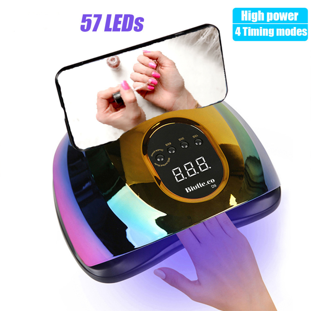 Gambar produk Biutte.co Pengering Kutek Kuku UV LED Nail Lamp Dryer 150W 57 LED - D9