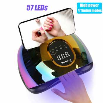 Biutte.co Pengering Kutek Kuku UV LED Nail Lamp Dryer 150W 57 LED - D9