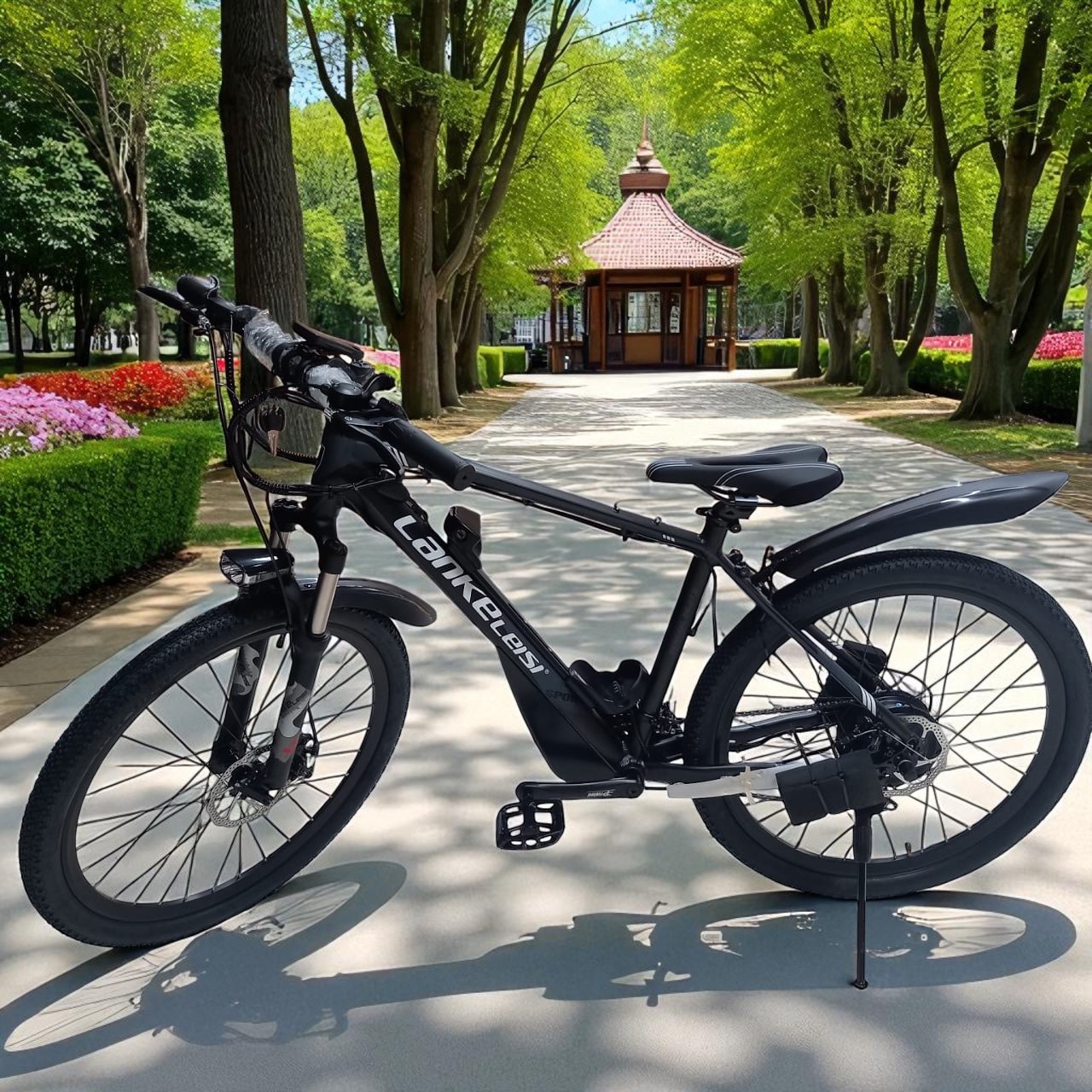 Gambar produk Lankeleisi XINCHI Sepeda Listrik Gunung MTB 48V 10.4AH - T8