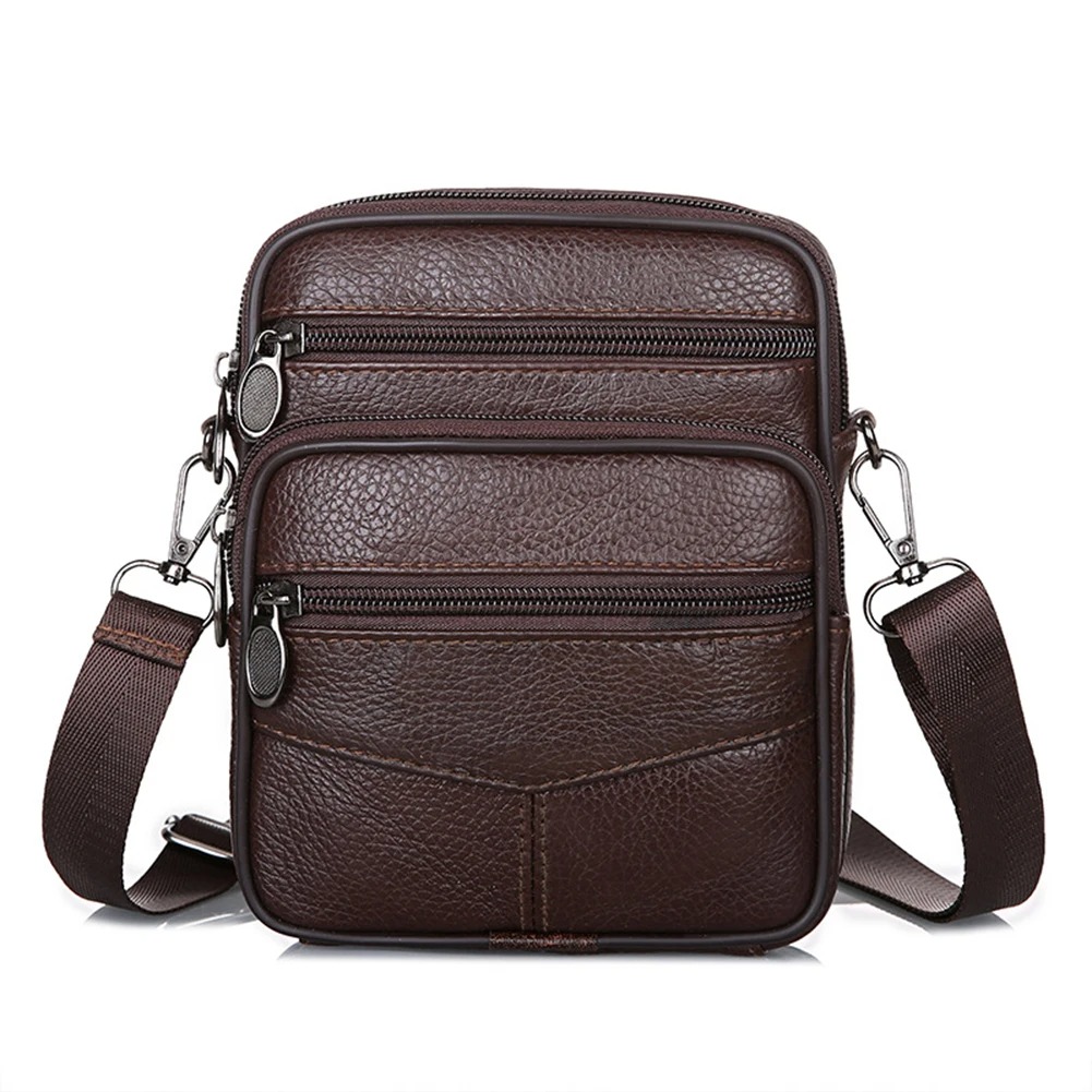 Gambar produk SAKUCI Tas Selempang Pria Kulit PU Leather Shoulder Crossbody Bag - S18
