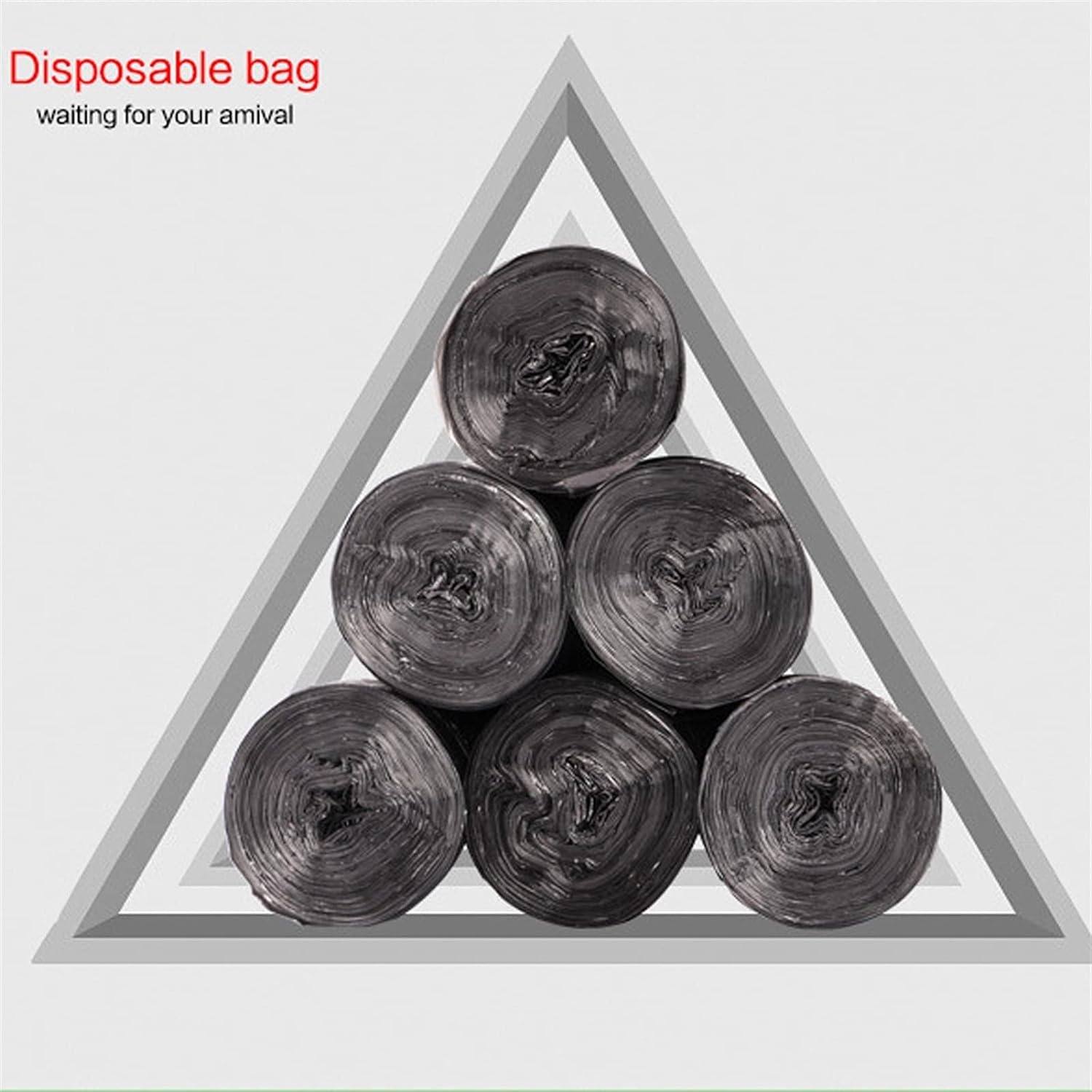 Gambar produk XIANJI Kantong Plastik Sampah Disposable Trash 2 Lining 50x60cm 25 PCS - X60