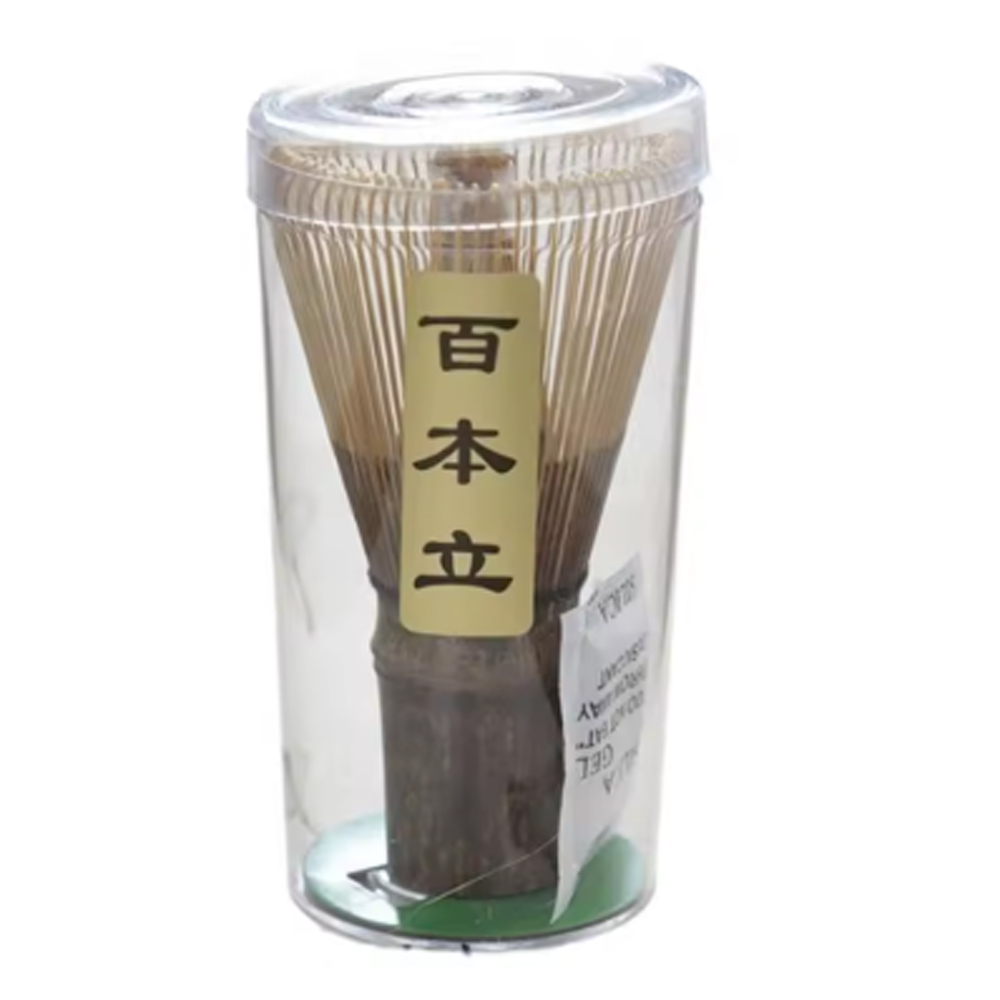 Gambar produk Baiben Li Chasen Bamboo Whisk Matcha Pengaduk Teh 80 Tangkai 74-78mm - B78
