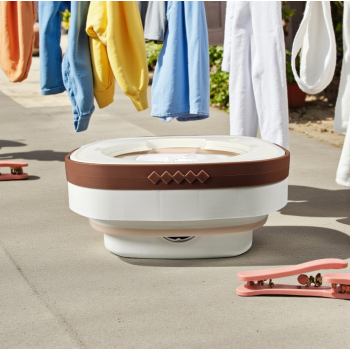 Gambar produk Houselin Mesin Cuci Mini Lipat Portable Foldable Washing Machine 8L - HS8