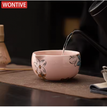 Gambar produk WONTIVE Matcha Set Chawan Chasen Stand Chashaku Ceramic 500ml 4 PCS - CZ6