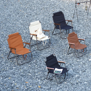 Gambar produk Patio Kursi Lipat Outdoor Camping Portable Oxford 600D Folding Chair - PT144