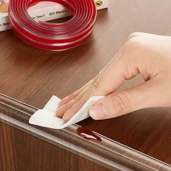 Gambar produk SFT Lakban Pelindung Benturan PVC Anti Collision Edge Safety Strip 1M 15x2.5mm - SF-2