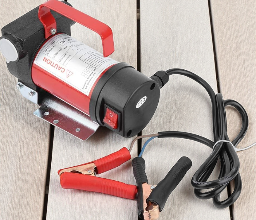 Gambar produk Kaiser Pompa Diesel Pump Oli Oil Fuel Transfer Aluminium 12V 200W - GCBOOI