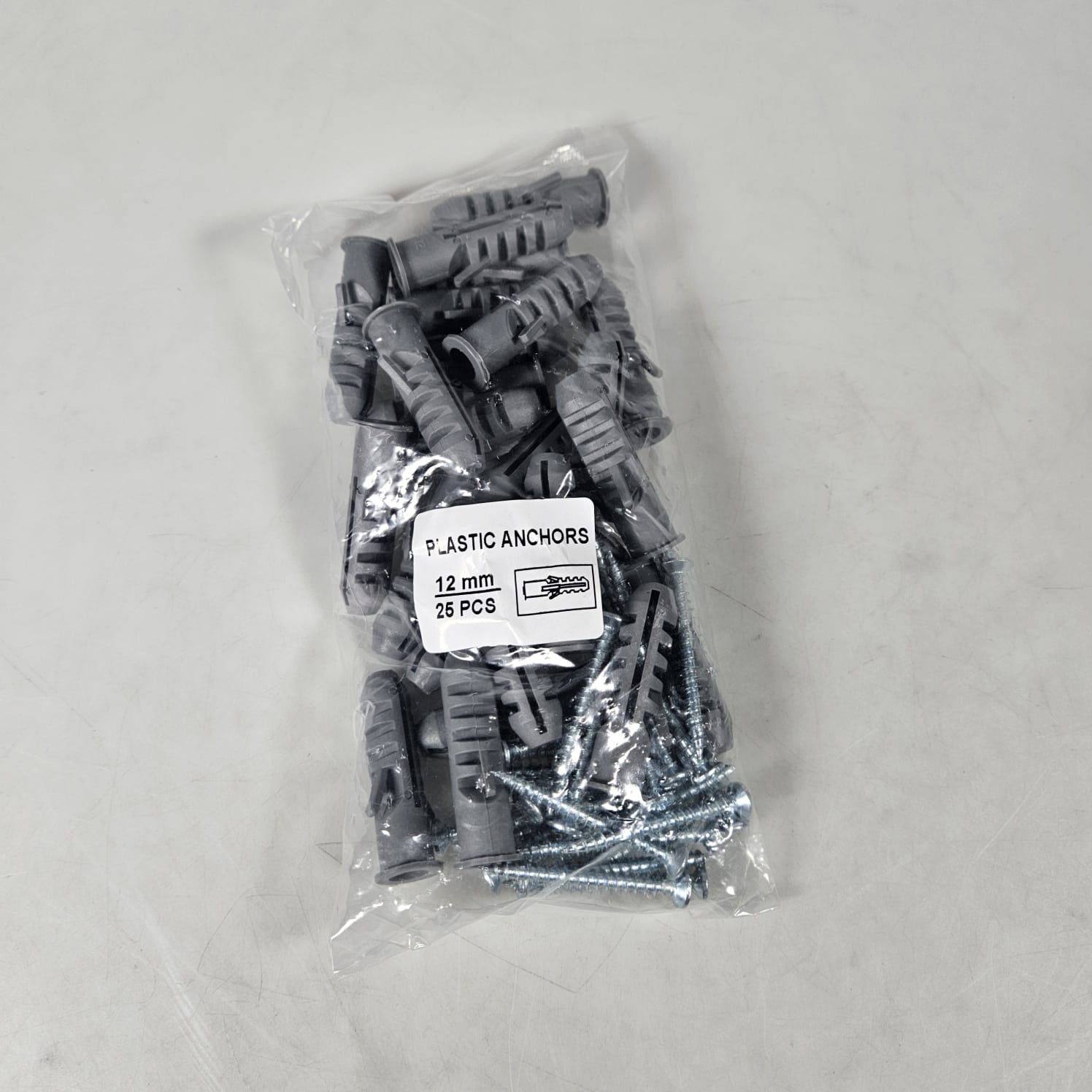 Gambar produk Taffware Expansion Screw Fischer Pipe Nylon Wall Anchor Tube with Nail M12