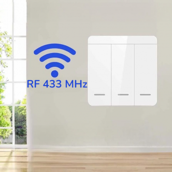 GGBEE Saklar Lampu Wireless Smart Switch 433MHz 3V 10A - GG-43