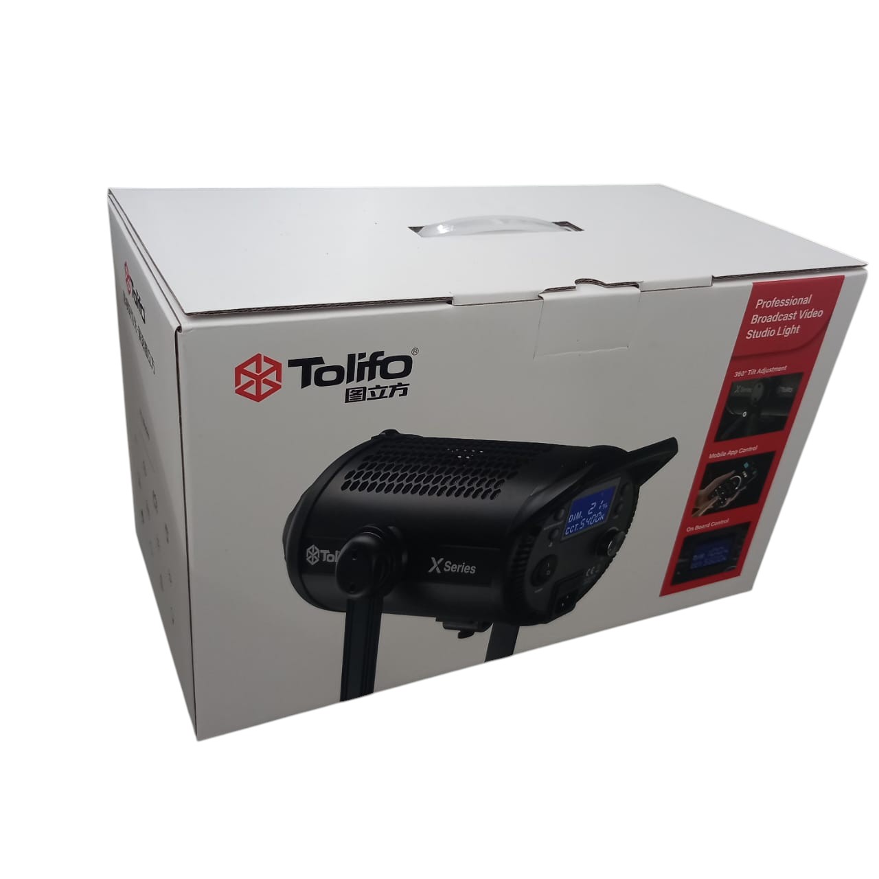 Gambar produk TOLIFO Lampu Video LED Bi-Color COB Video Light 215W 6500K - X-220B PRO