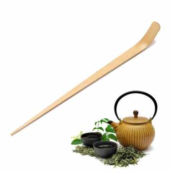 Gambar produk One Two Cups Chasaku Sendok Matcha Bambu Bamboo Spoon 18cm - OTC-18