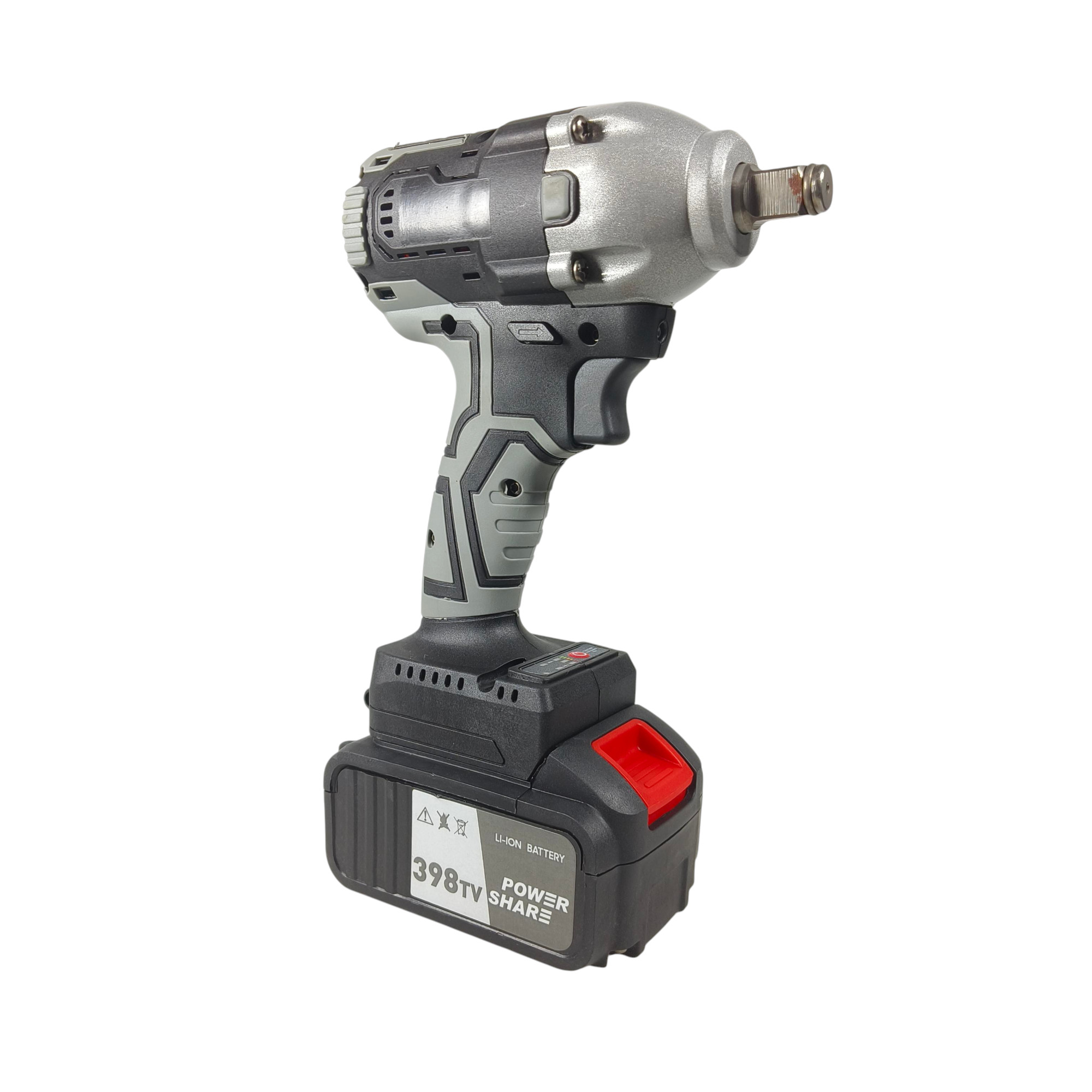 Gambar produk HILIXUN Mesin Bor Listrik Impact Wrench Kunci Shock Brushless 2000mAh - BL-TL64