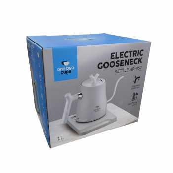 Gambar produk One Two Cups Teko Listrik Kopi Pemanas Air Leher Angsa 1000W 1L - HR-462