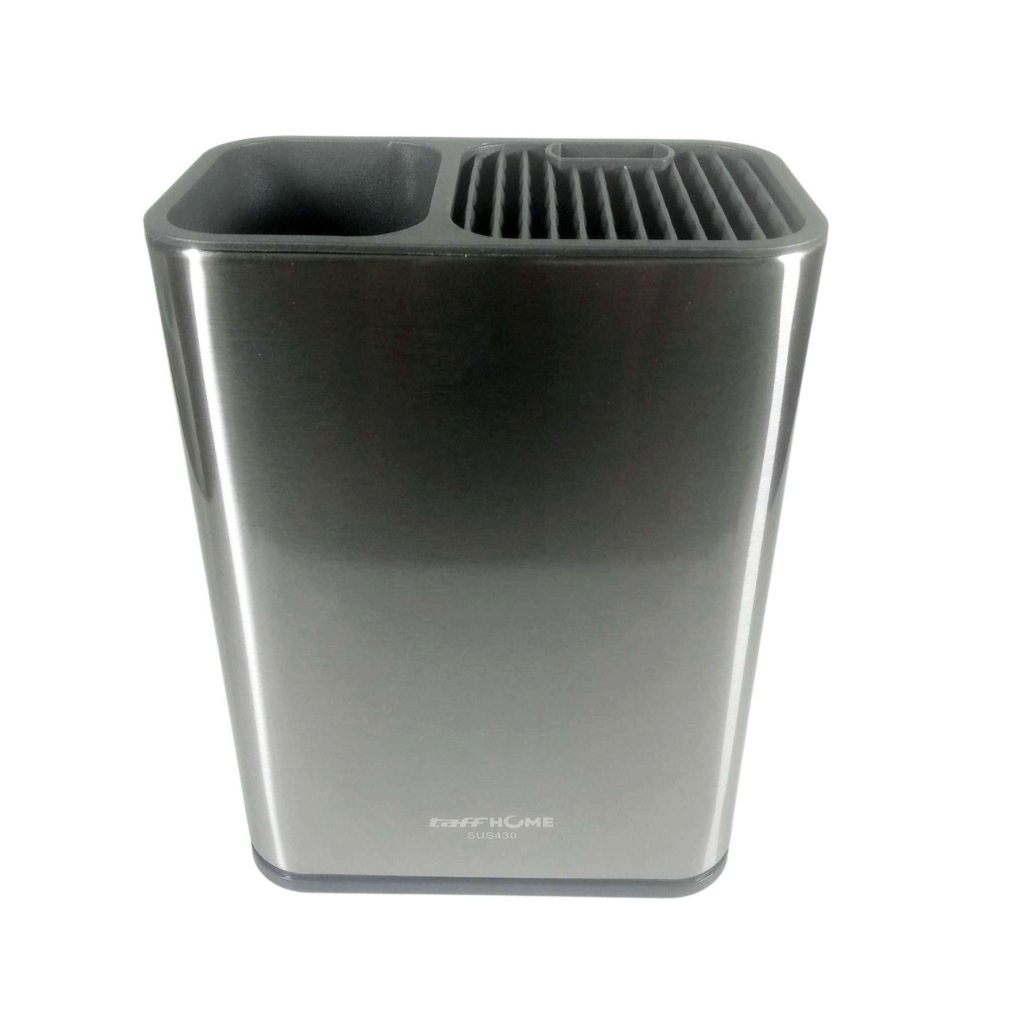 Gambar produk TaffHOME Tempat Pisau Dapur Spatula Stand Holder Stainless Steel - SUS430