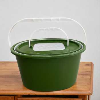 Gambar produk CRK Ember Mancing Ikan Double Layer Hard Shell Fish Bucket 10L - C-10