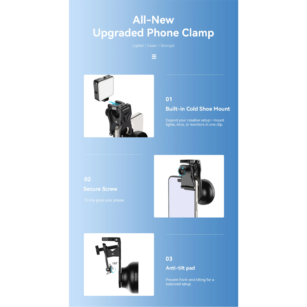 Gambar produk APEXEL Lensa Kamera Smartphone Eye Macro Lens FMC Coating 50-110mm - APL-HB100U52