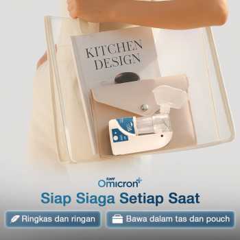 Gambar produk TaffOmicron Alat Terapi Pernapasan Ultrasonic Nebulizer Portable - MY-520A