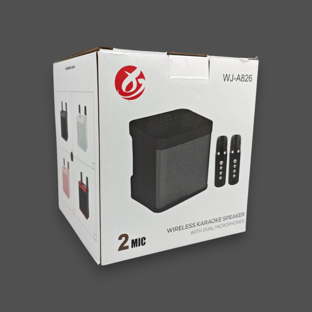 Gambar produk BAFOVY Speaker Bluetooth Karaoke Portable with 2 Microphone 10W - WJ-A826