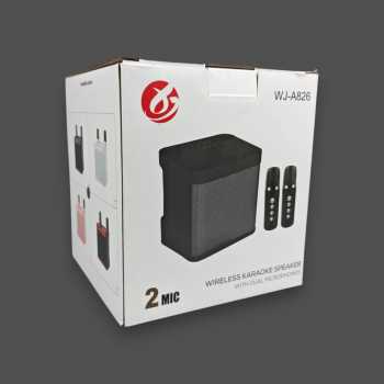 Gambar produk BAFOVY Speaker Bluetooth Karaoke Portable with 2 Microphone 10W - WJ-A826
