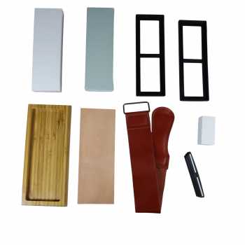 Gambar produk Chefic Batu Pengasah Pisau Knife Sharpener 400/1000 3000/8000 2PCS - CF380