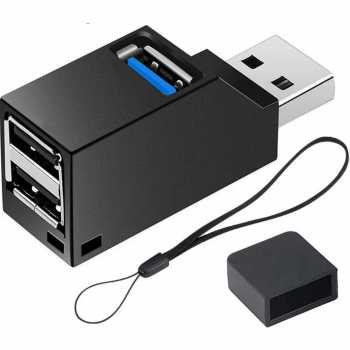Gambar produk Unitek Mini Super Speed USB 3.0 Hub 3 Port - Y-2153
