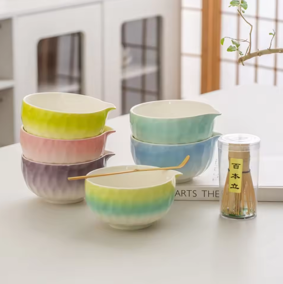 Gambar produk Dreambu Mangkuk Teh Chawan Japanese Matcha Ceramic Bowl 500ml - D501