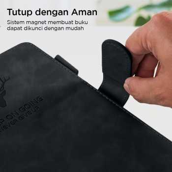 Gambar produk Toddi Buku Jurnal Hardcover Notebook Diary 68GSM 360 Halaman Grid - TL5