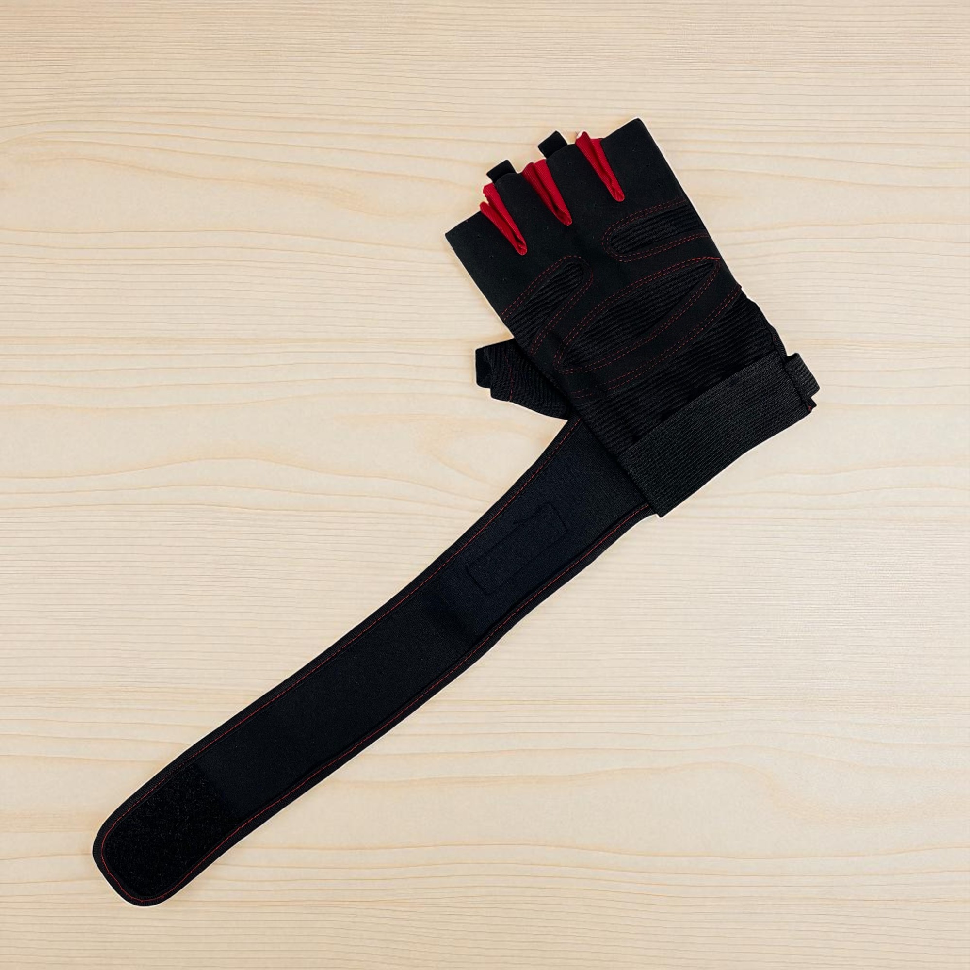 Gambar produk HU WAI YUN DONG Sarung Tangan Motor Olahraga Half-Finger Gloves L - HWYD