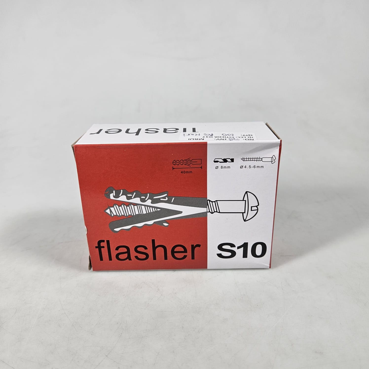 Gambar produk Taffware Expansion Screw Fischer Pipe Nylon Wall Anchors Tub Packed M10