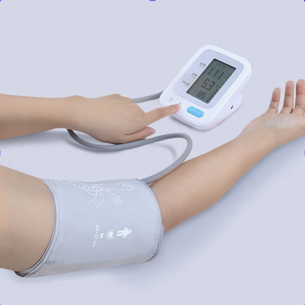 Gambar produk Yoner Tensimeter Digital Pengukur Tekanan Darah Dual Power - YK-BPA1